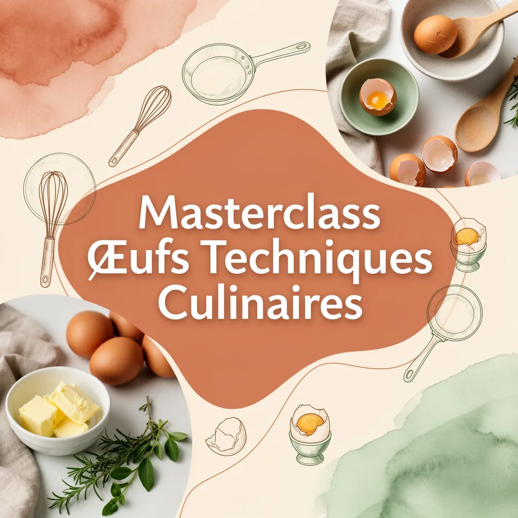 Masterclass Œufs Techniques Culinaires