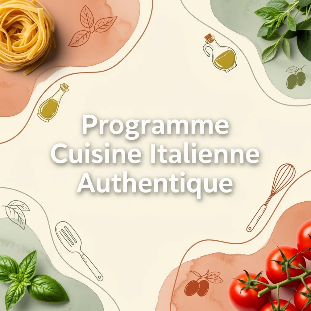 Programme Cuisine Italienne Authentique