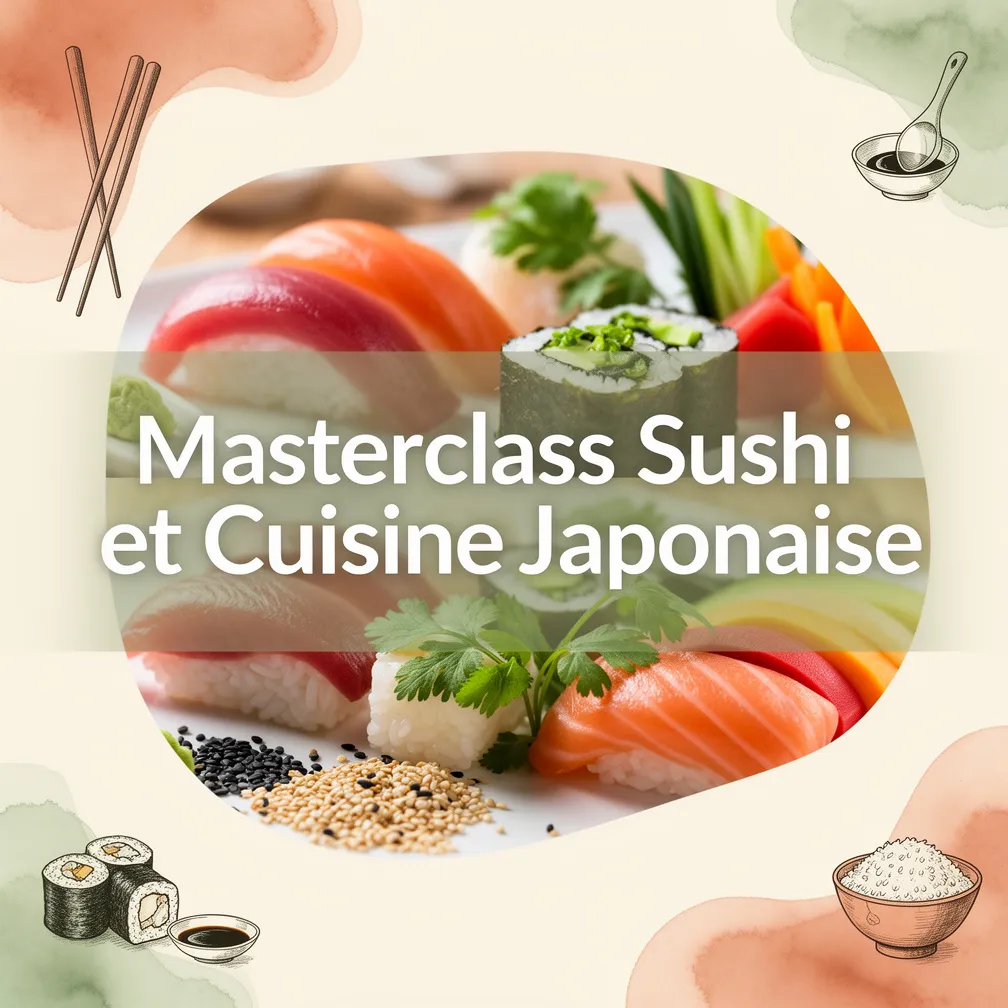 Masterclass Sushi et Cuisine Japonaise