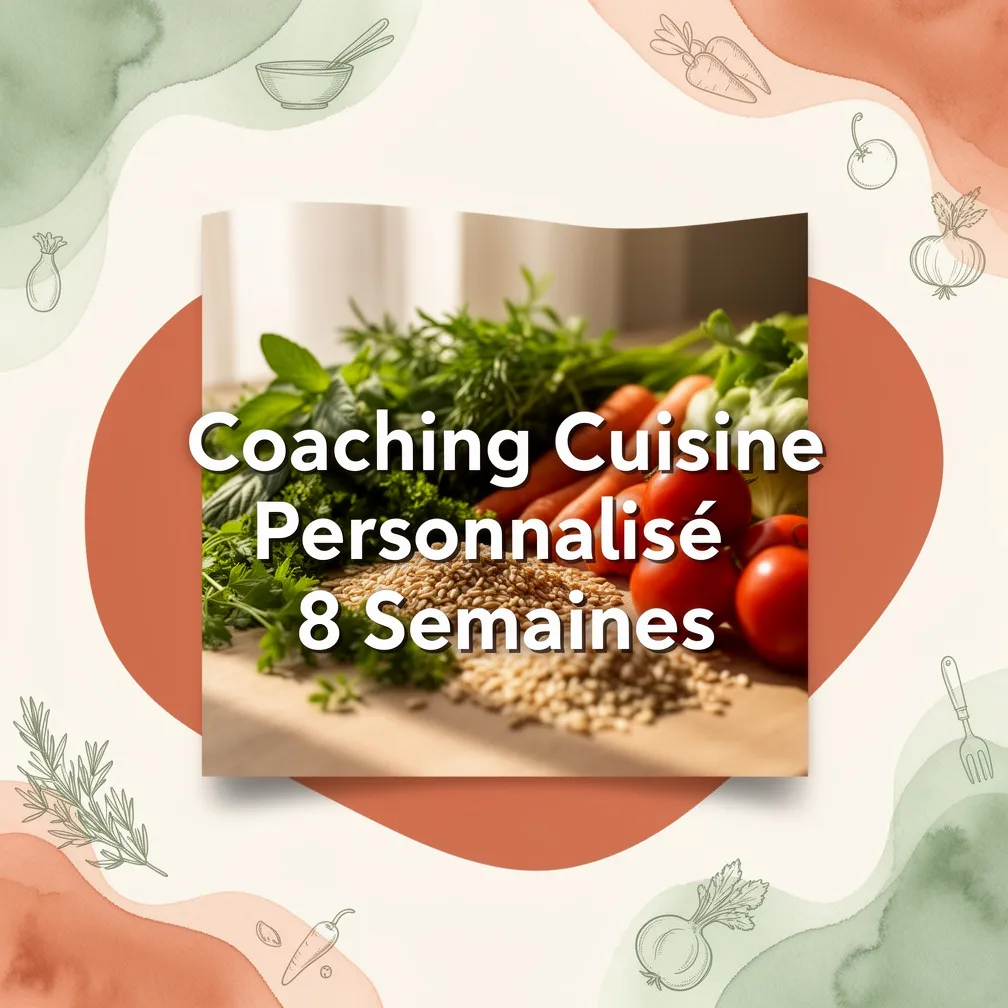 Coaching Cuisine Personnalisé 8 Semaines