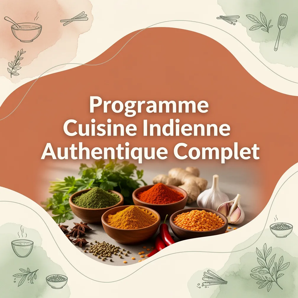 Programme Cuisine Indienne Authentique Complet